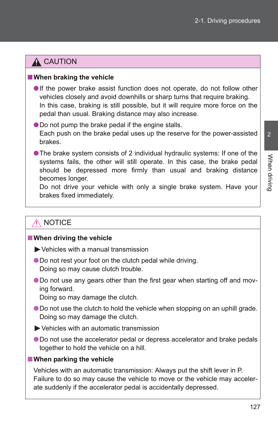 TOYOTA 2010 Yaris User Manual | Page 140 / 406