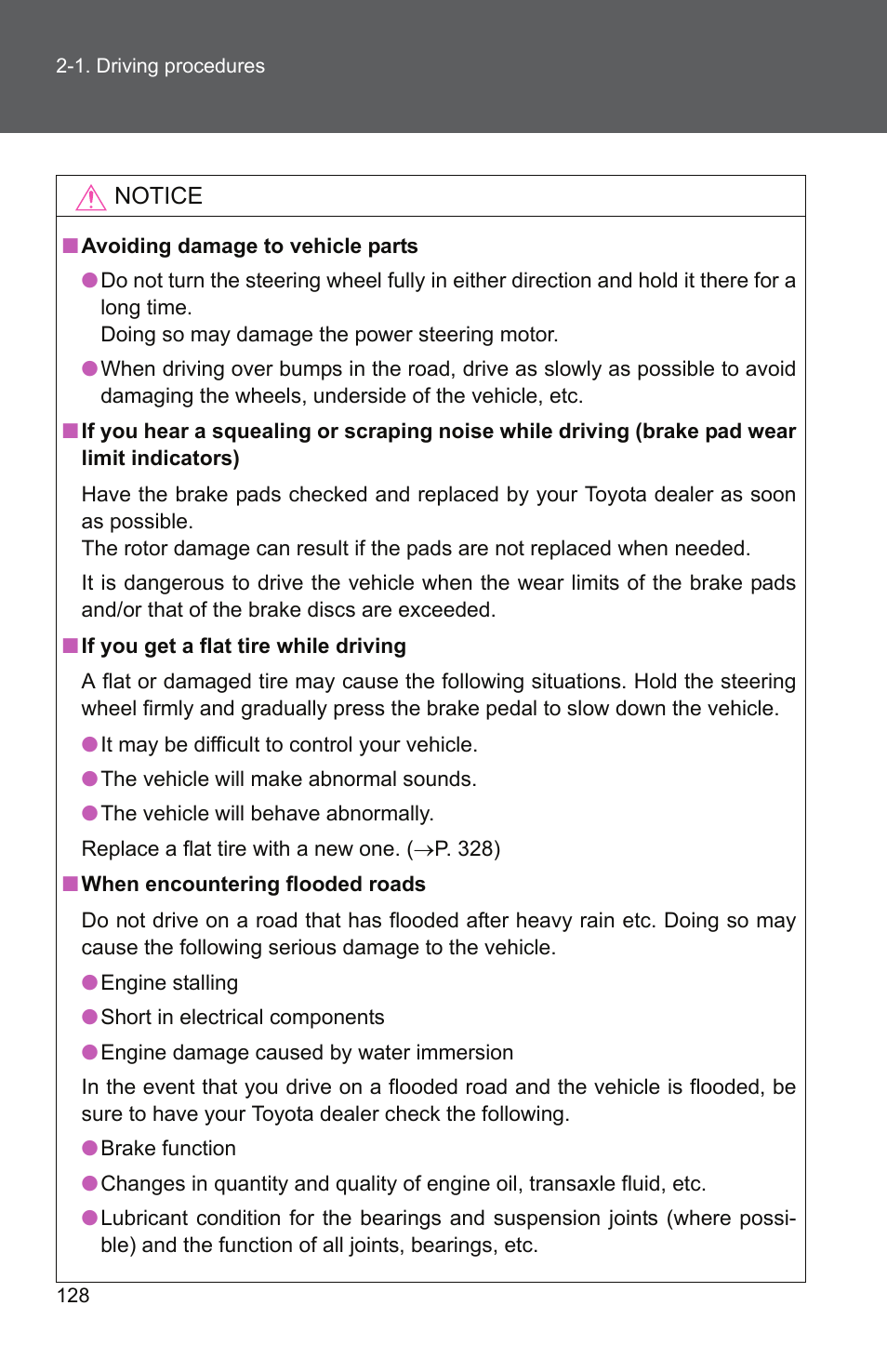 TOYOTA 2010 Yaris User Manual | Page 141 / 406