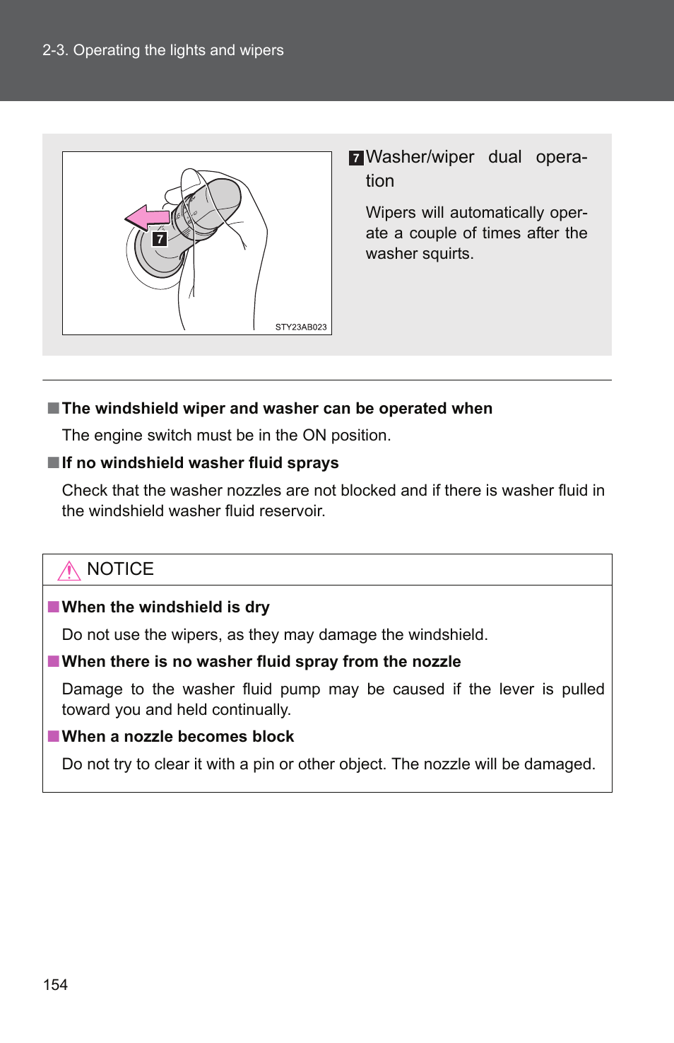 TOYOTA 2010 Yaris User Manual | Page 167 / 406