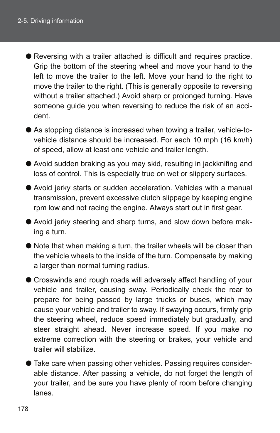 TOYOTA 2010 Yaris User Manual | Page 191 / 406