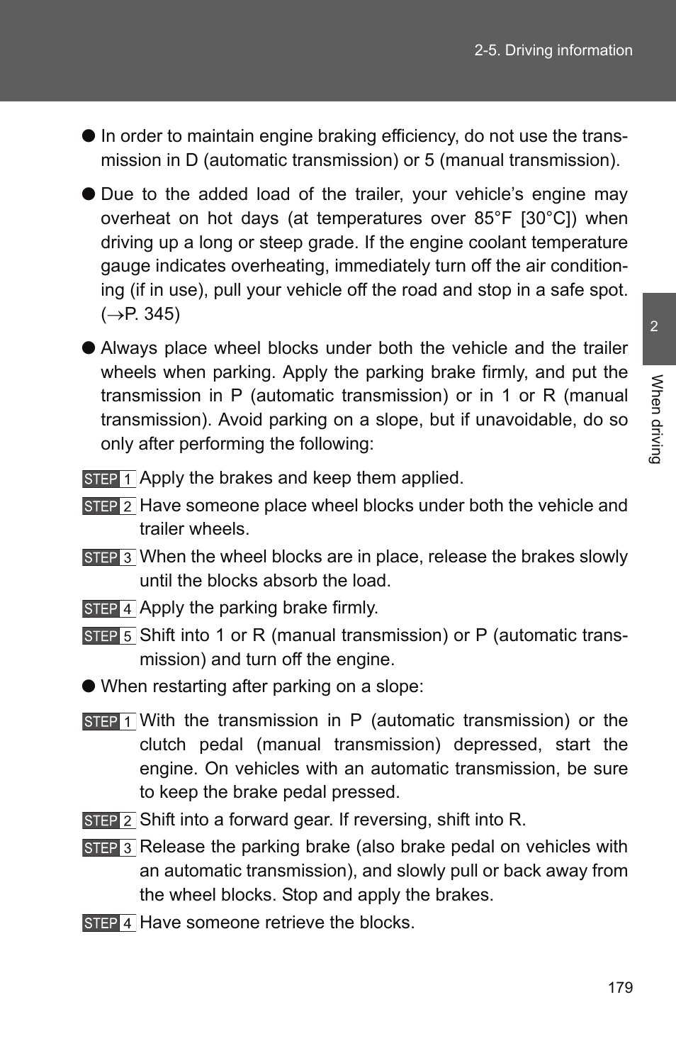 TOYOTA 2010 Yaris User Manual | Page 192 / 406