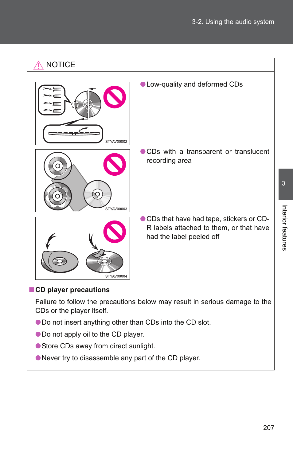 TOYOTA 2010 Yaris User Manual | Page 219 / 406