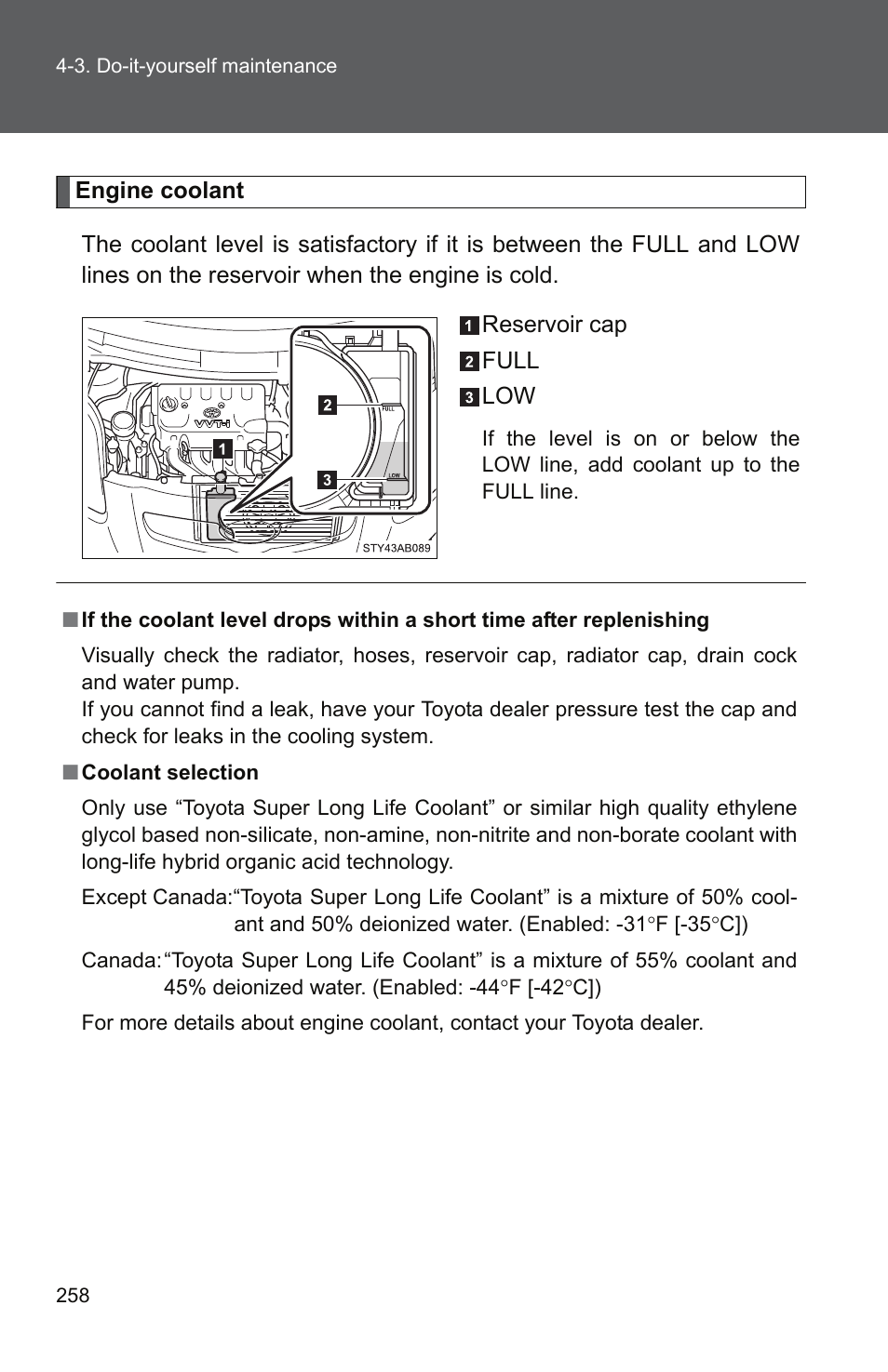 TOYOTA 2010 Yaris User Manual | Page 269 / 406