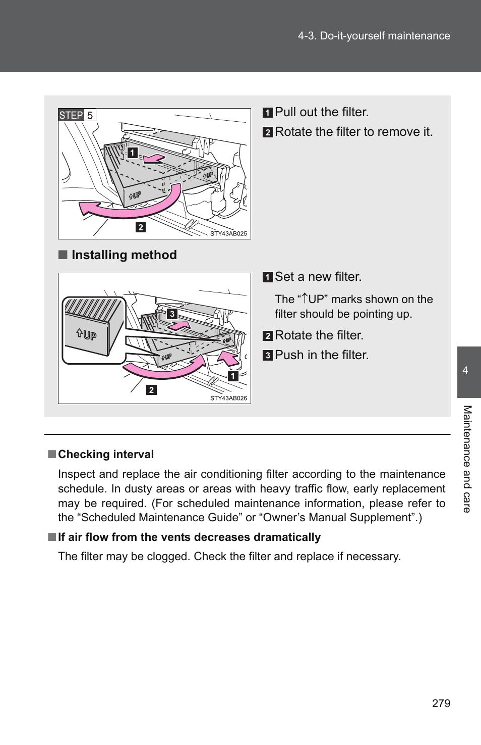 TOYOTA 2010 Yaris User Manual | Page 290 / 406