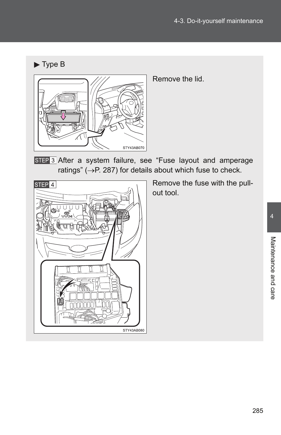 TOYOTA 2010 Yaris User Manual | Page 296 / 406