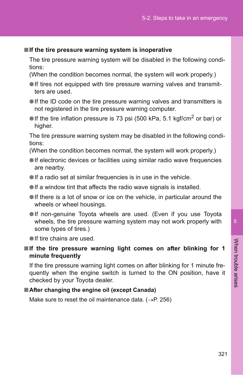 TOYOTA 2010 Yaris User Manual | Page 331 / 406