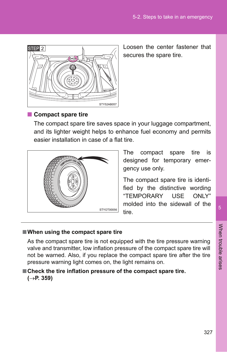 TOYOTA 2010 Yaris User Manual | Page 337 / 406