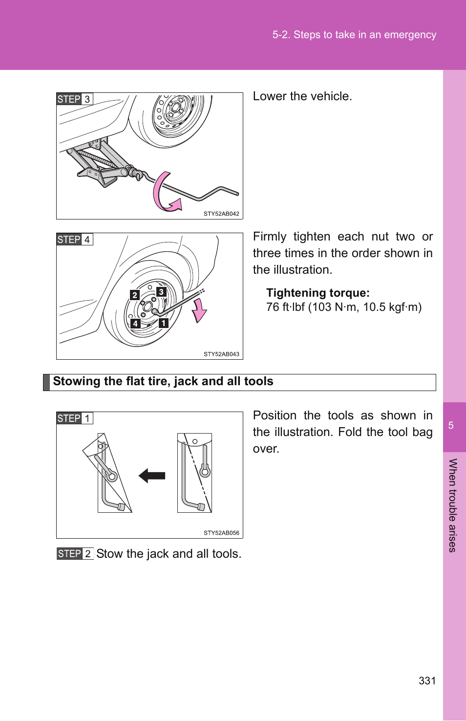 TOYOTA 2010 Yaris User Manual | Page 341 / 406