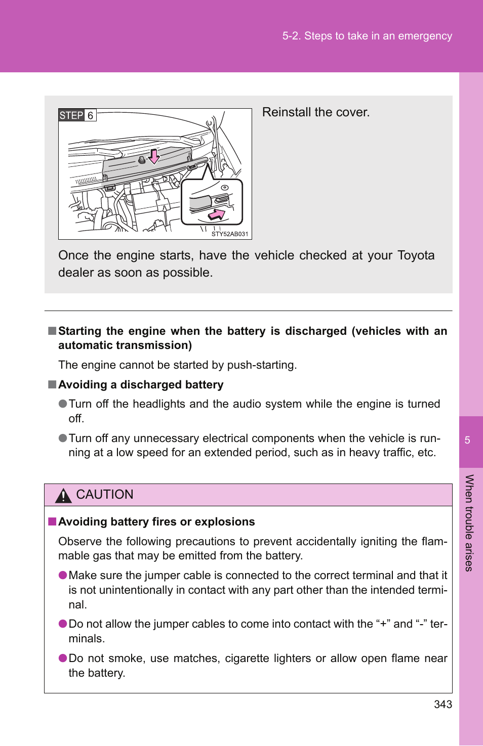 TOYOTA 2010 Yaris User Manual | Page 353 / 406