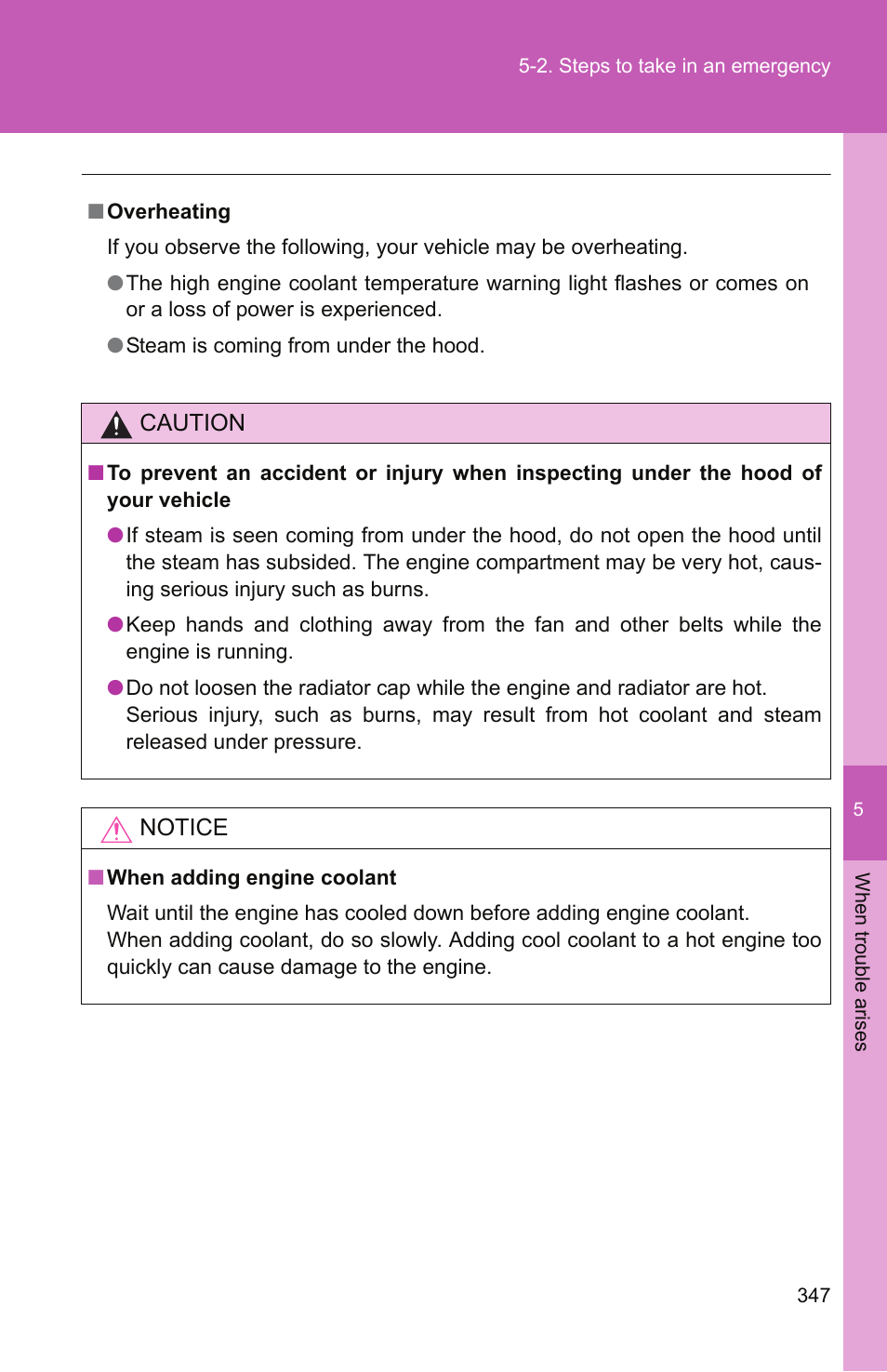 TOYOTA 2010 Yaris User Manual | Page 357 / 406