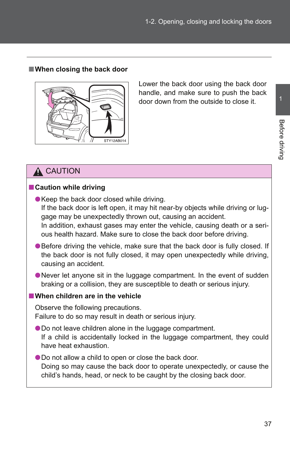 TOYOTA 2010 Yaris User Manual | Page 51 / 406