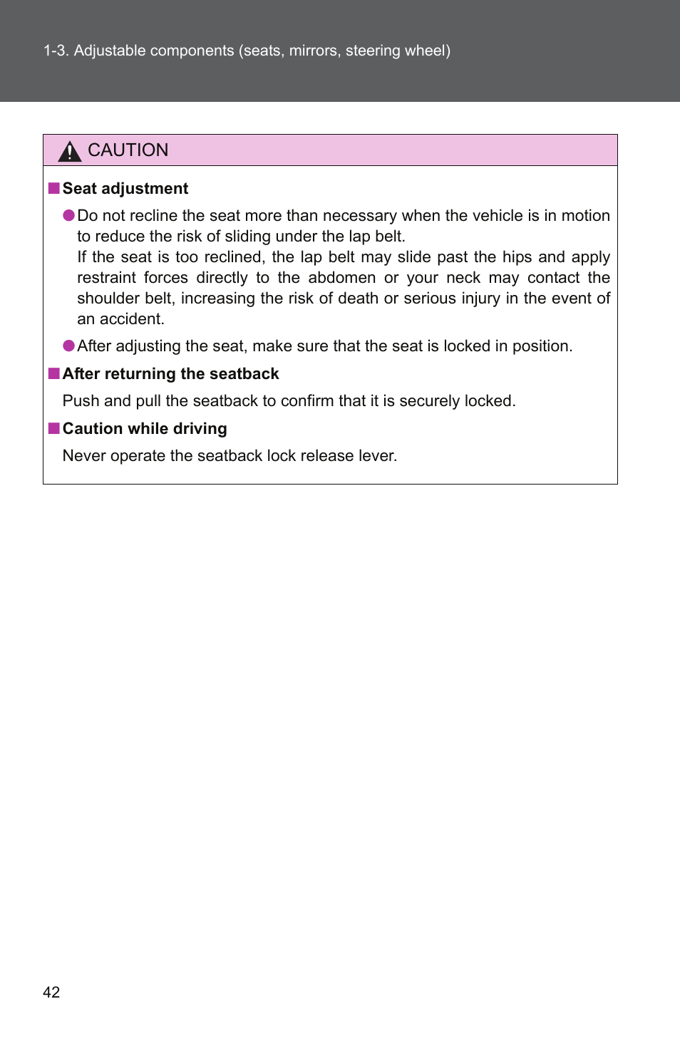 TOYOTA 2010 Yaris User Manual | Page 56 / 406