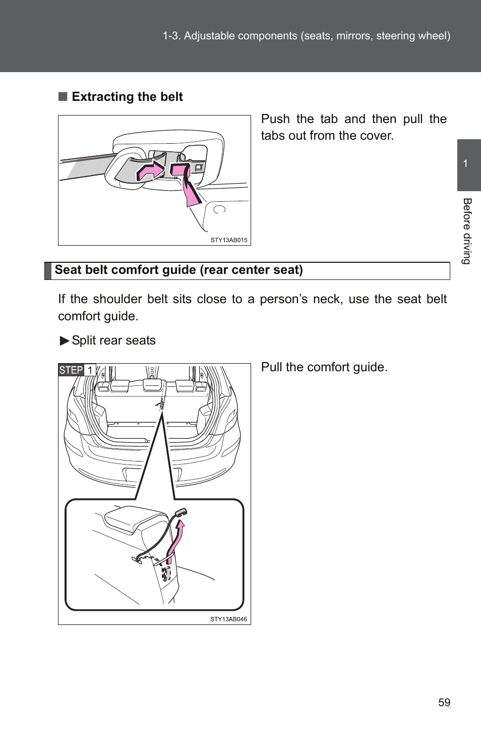 TOYOTA 2010 Yaris User Manual | Page 73 / 406