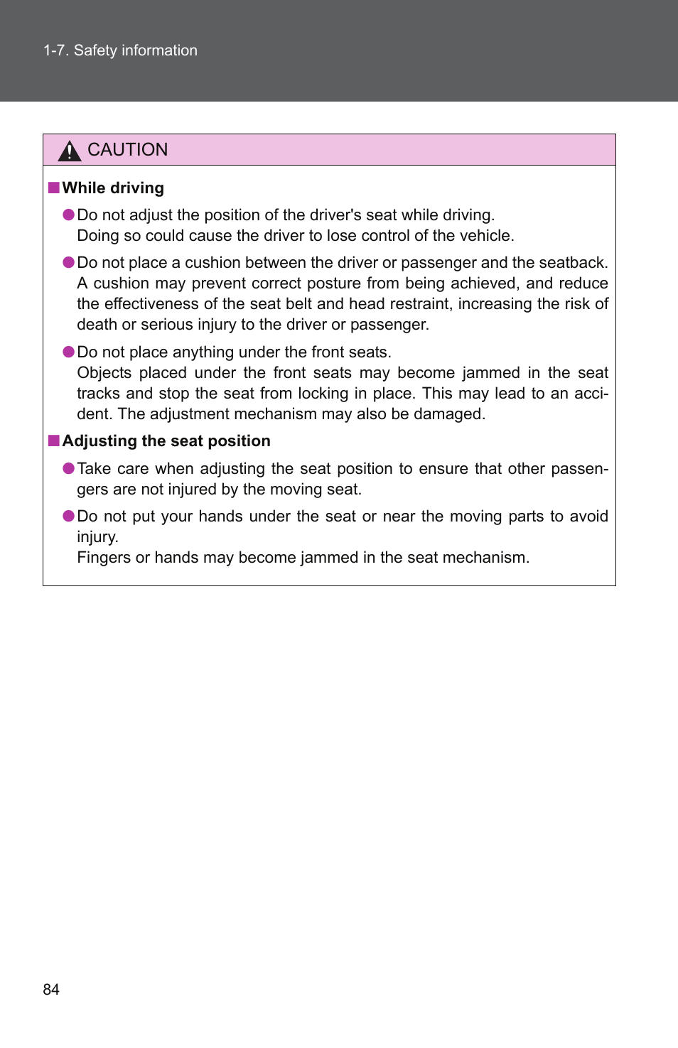 TOYOTA 2010 Yaris User Manual | Page 98 / 406