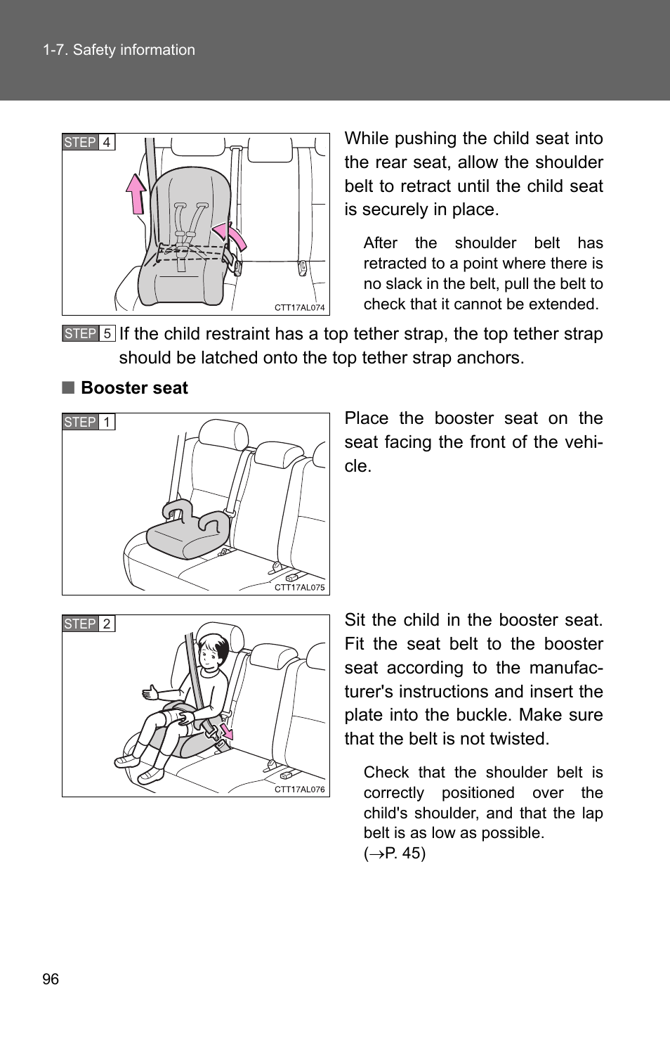 TOYOTA 2010 Matrix User Manual | Page 118 / 461