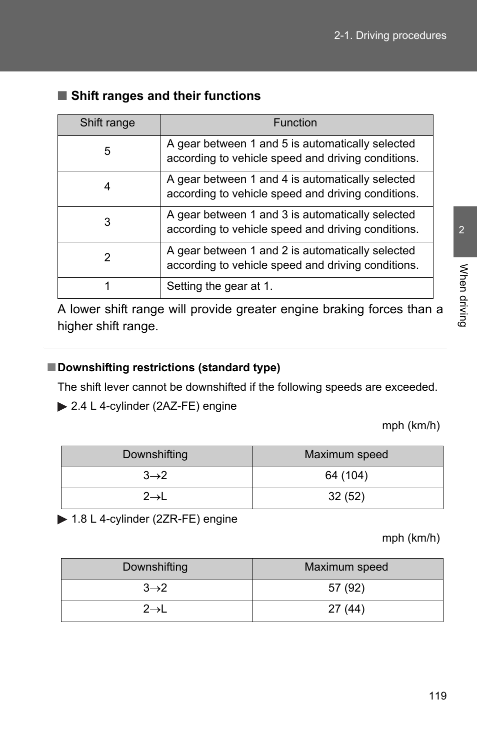 TOYOTA 2010 Matrix User Manual | Page 140 / 461