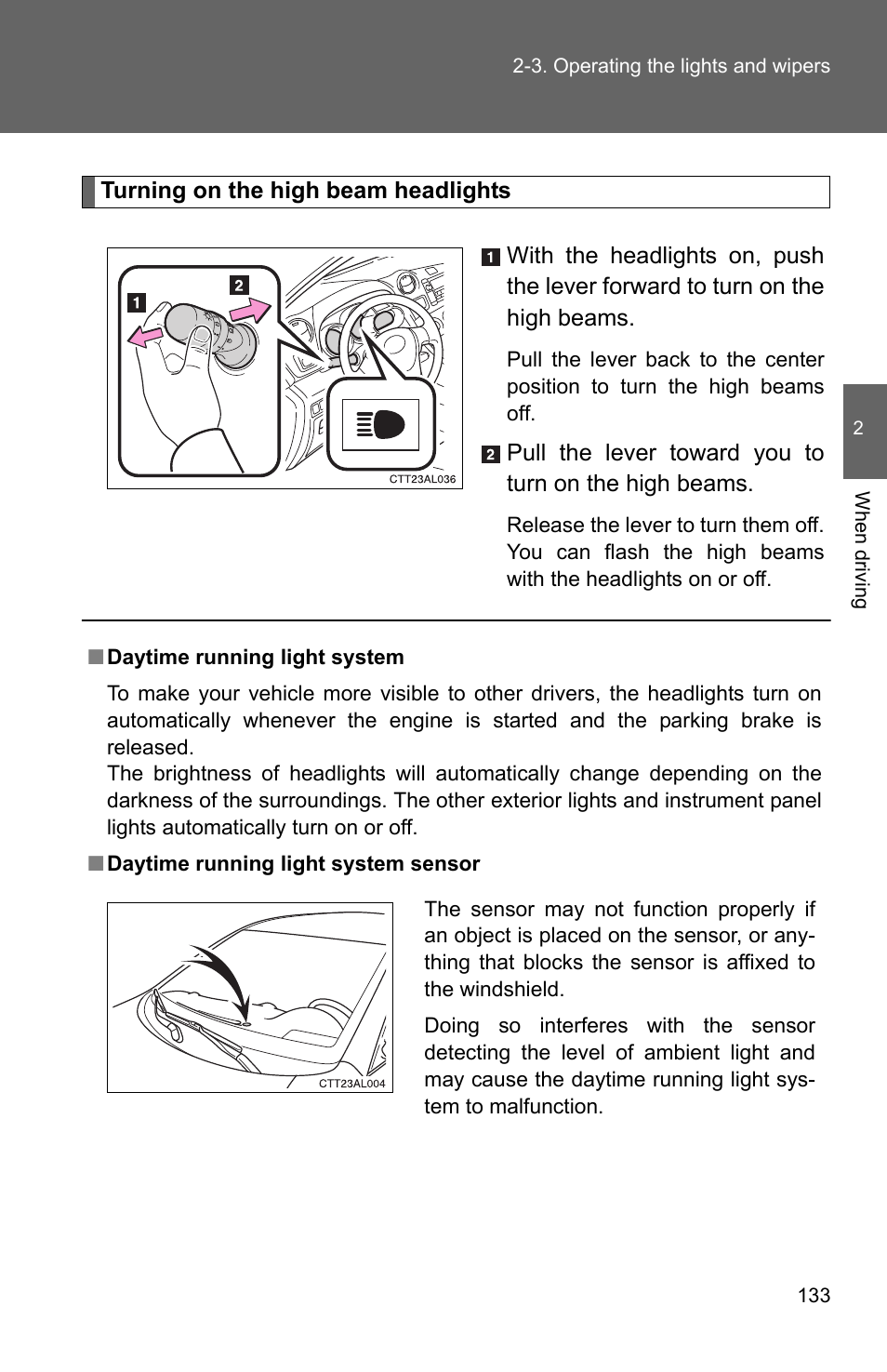 TOYOTA 2010 Matrix User Manual | Page 154 / 461