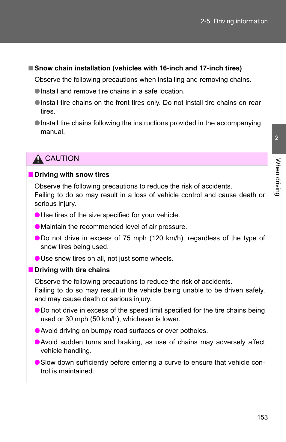 TOYOTA 2010 Matrix User Manual | Page 174 / 461