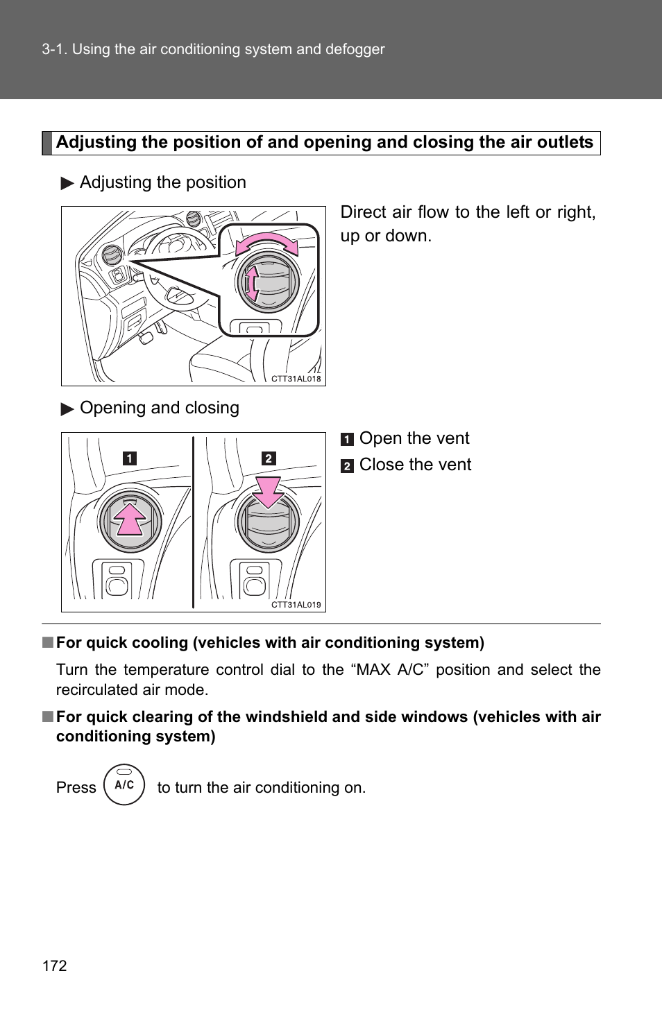 TOYOTA 2010 Matrix User Manual | Page 191 / 461