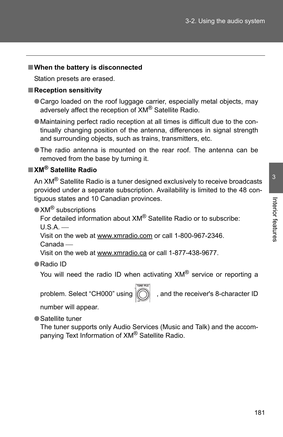 TOYOTA 2010 Matrix User Manual | Page 200 / 461