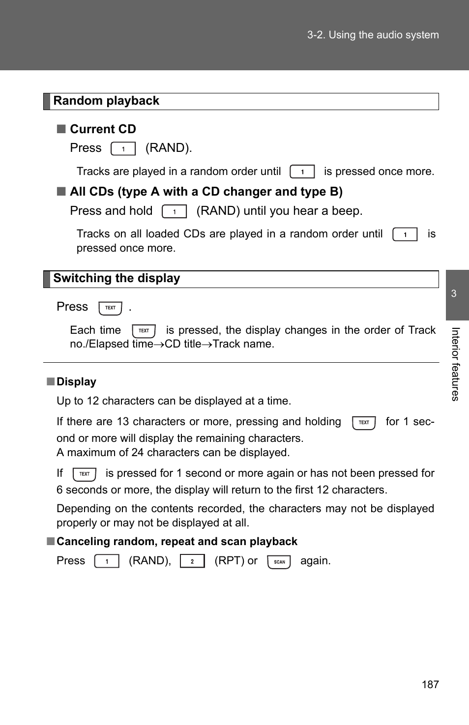 TOYOTA 2010 Matrix User Manual | Page 206 / 461