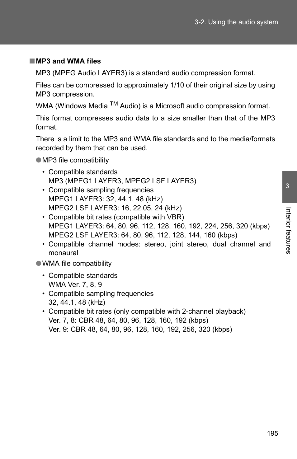 TOYOTA 2010 Matrix User Manual | Page 214 / 461