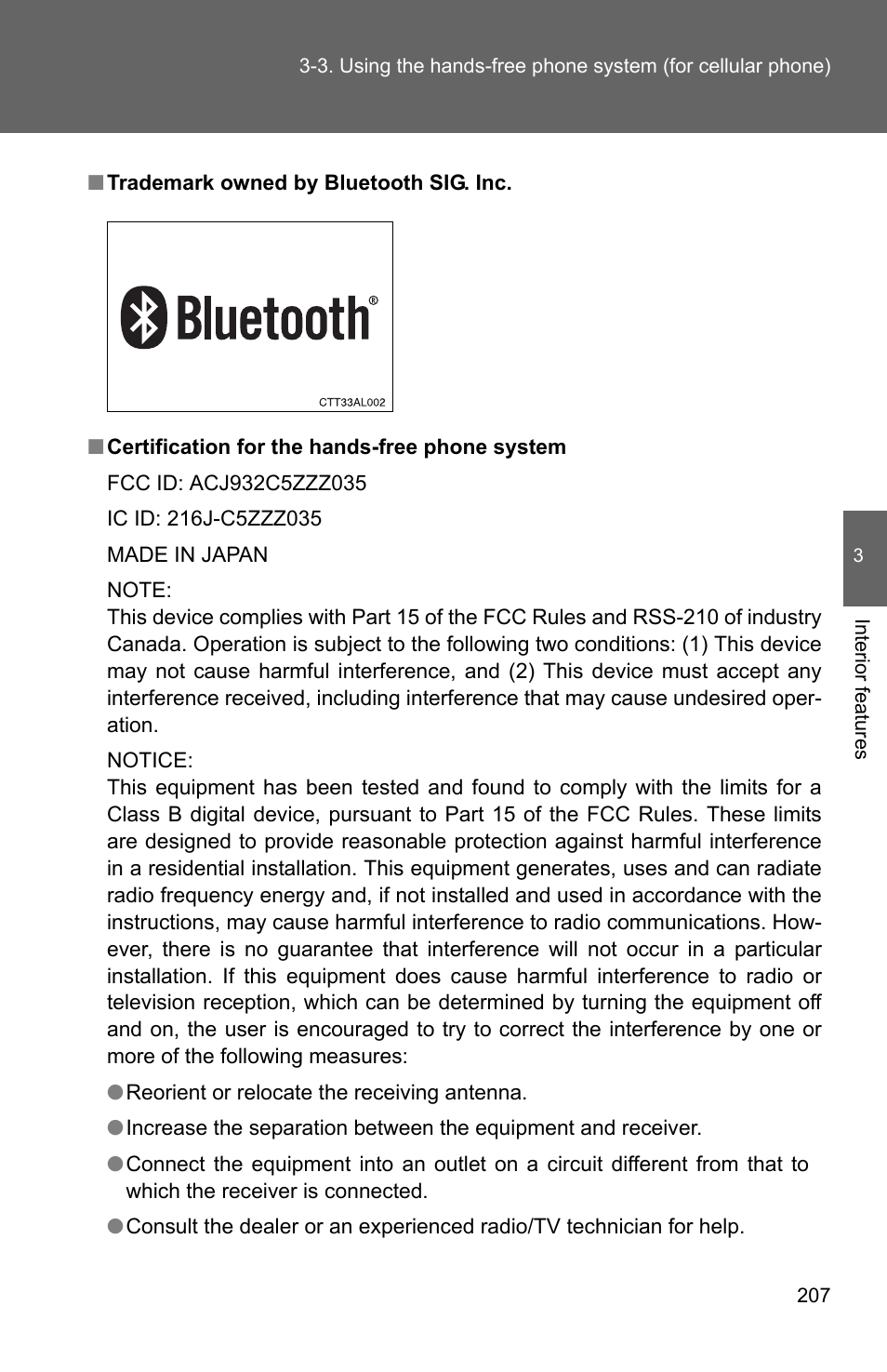 TOYOTA 2010 Matrix User Manual | Page 226 / 461