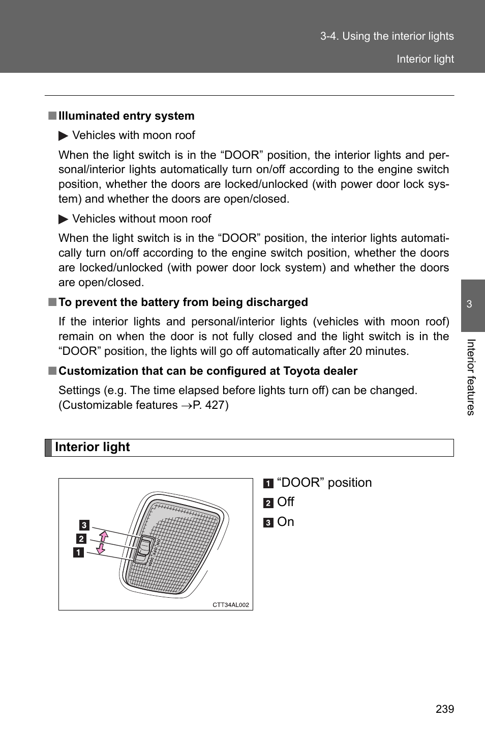 TOYOTA 2010 Matrix User Manual | Page 258 / 461