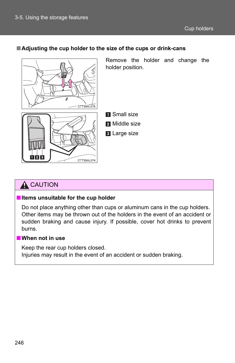 TOYOTA 2010 Matrix User Manual | Page 265 / 461