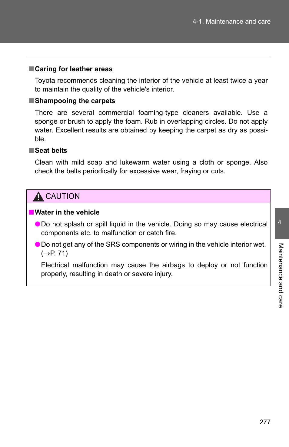 TOYOTA 2010 Matrix User Manual | Page 295 / 461