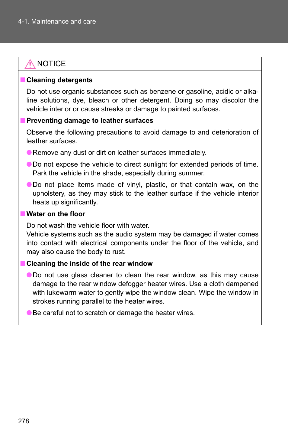 TOYOTA 2010 Matrix User Manual | Page 296 / 461