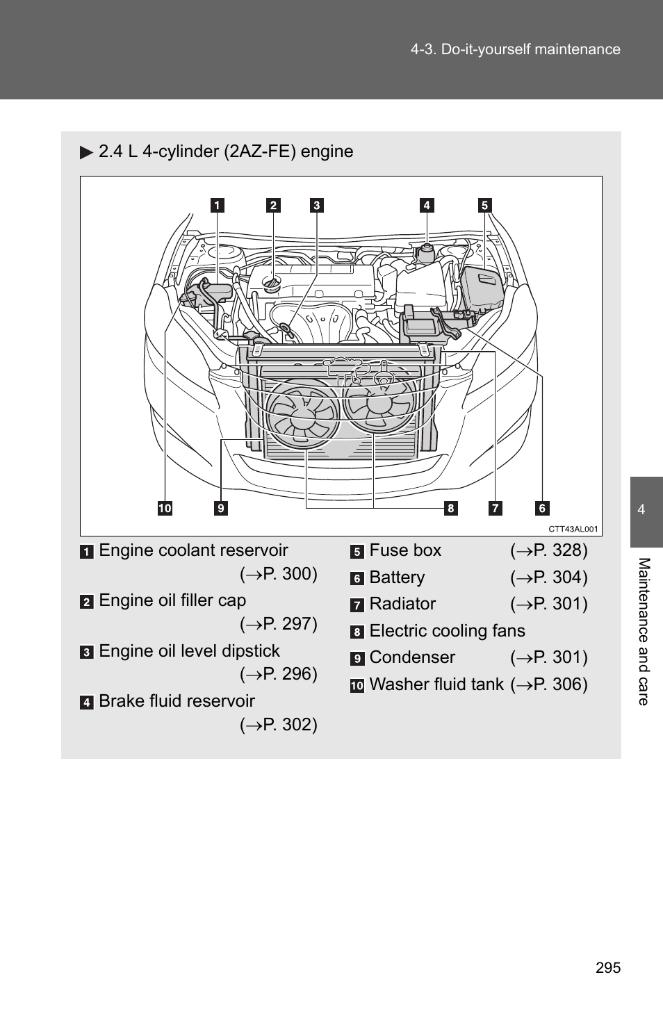 TOYOTA 2010 Matrix User Manual | Page 313 / 461