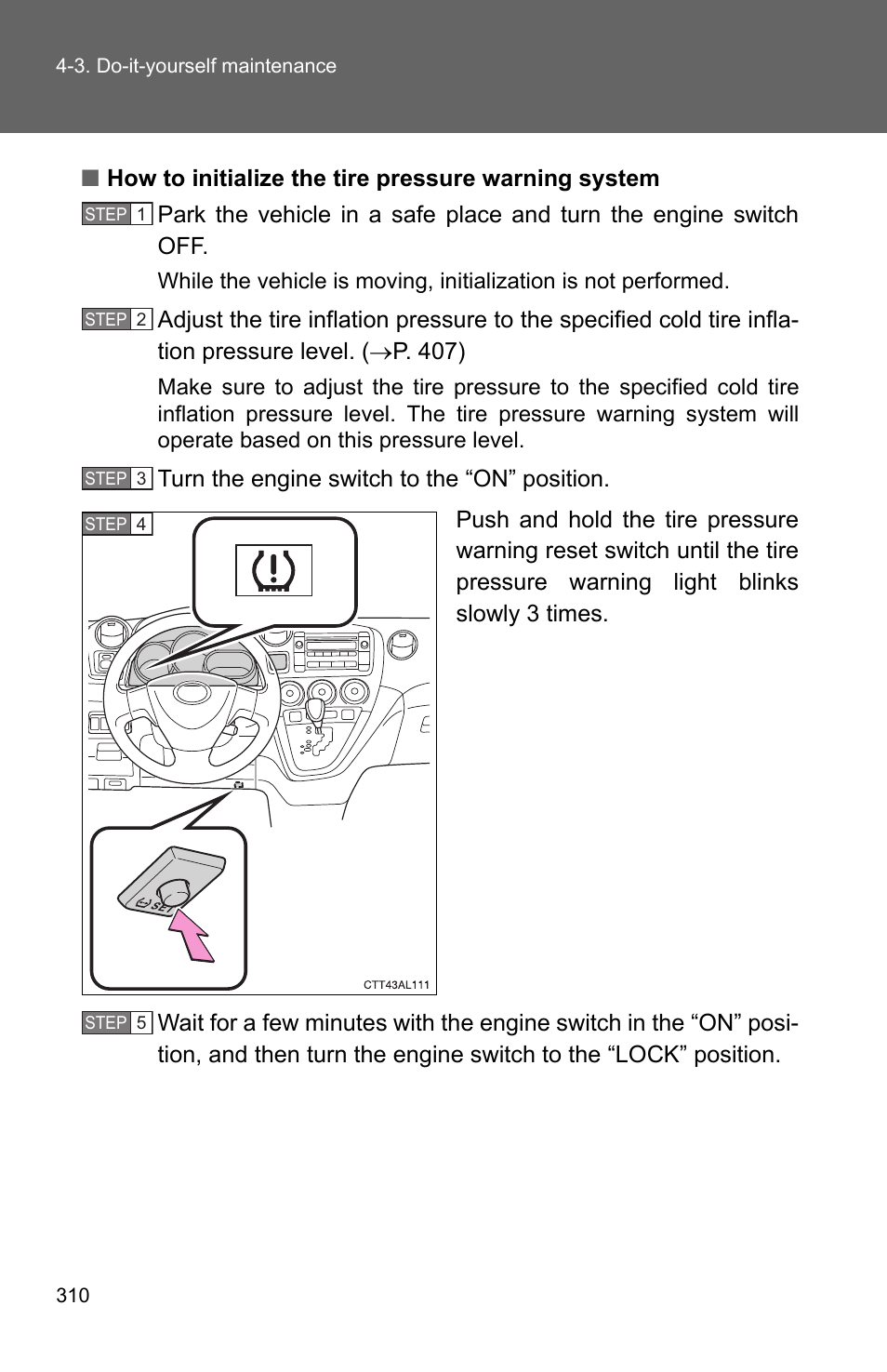 TOYOTA 2010 Matrix User Manual | Page 328 / 461