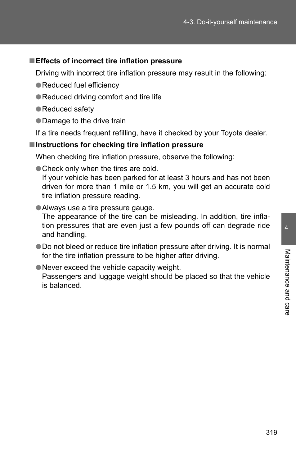 TOYOTA 2010 Matrix User Manual | Page 337 / 461