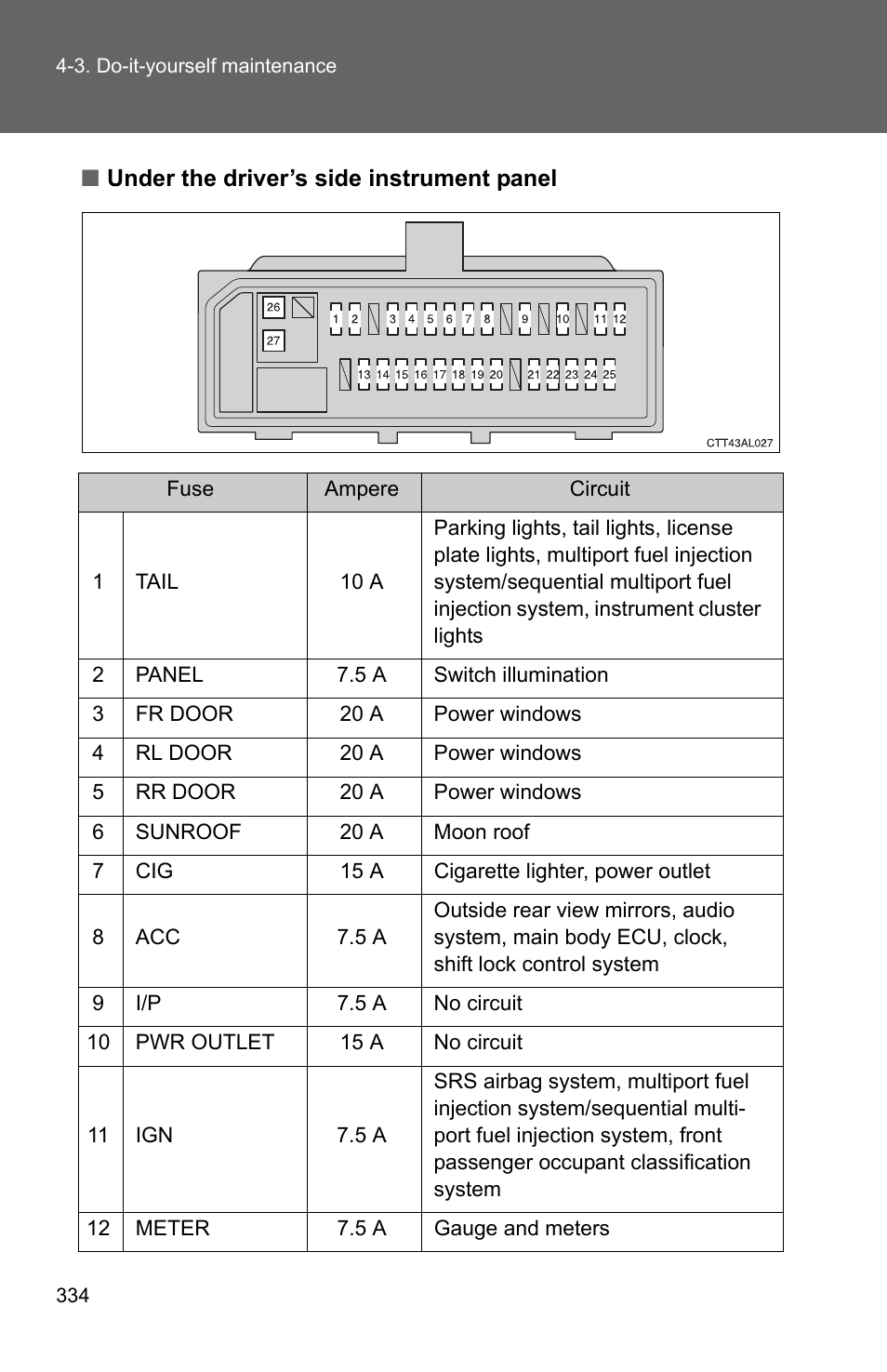 TOYOTA 2010 Matrix User Manual | Page 352 / 461