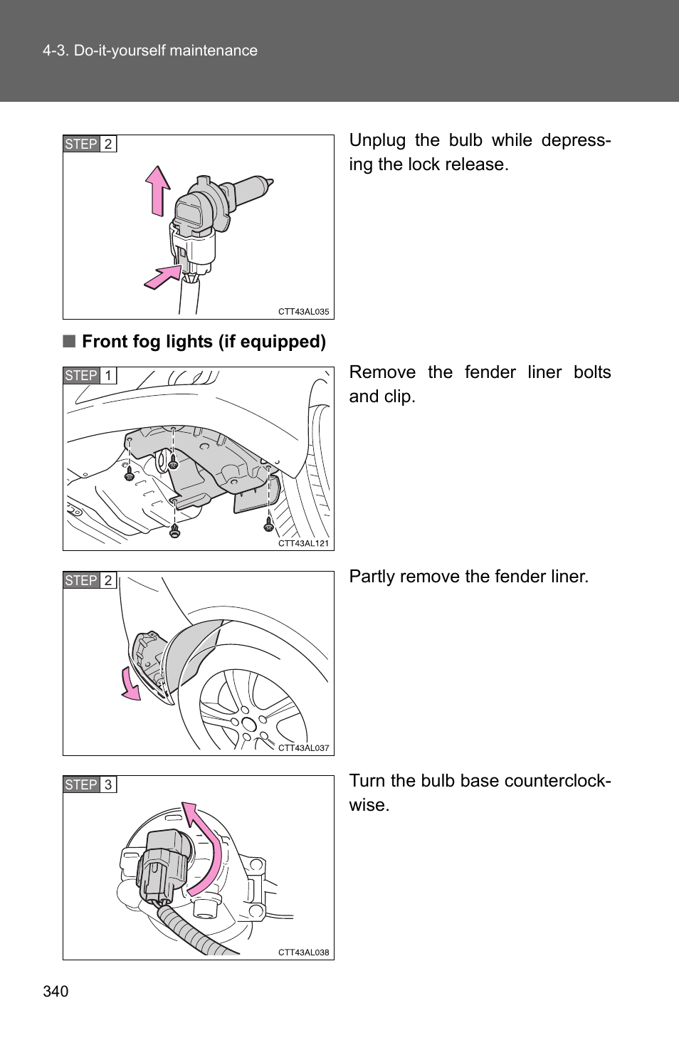 TOYOTA 2010 Matrix User Manual | Page 358 / 461