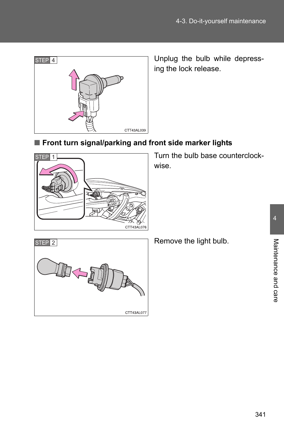 TOYOTA 2010 Matrix User Manual | Page 359 / 461