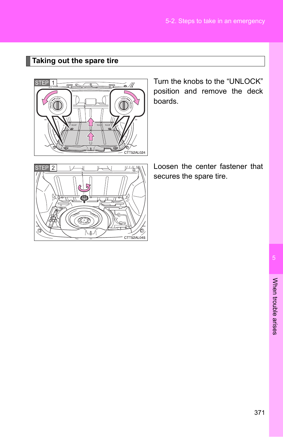 TOYOTA 2010 Matrix User Manual | Page 388 / 461