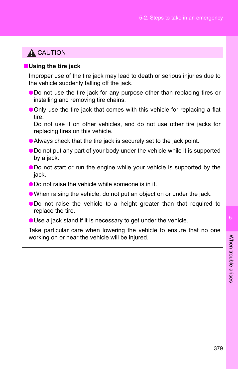 TOYOTA 2010 Matrix User Manual | Page 396 / 461