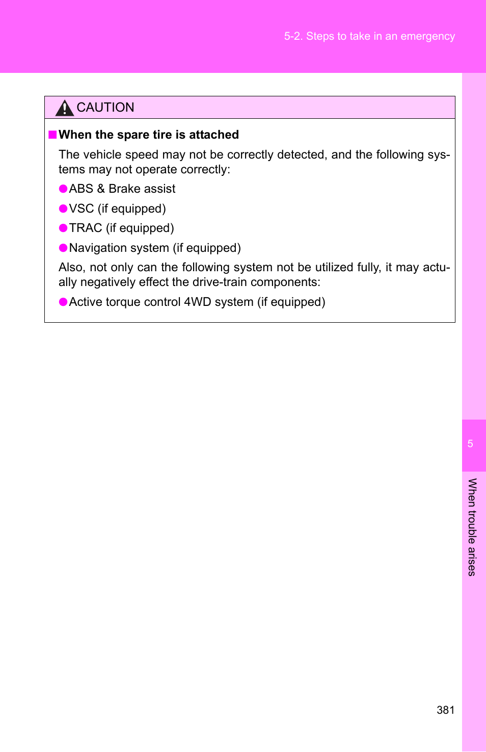 TOYOTA 2010 Matrix User Manual | Page 398 / 461