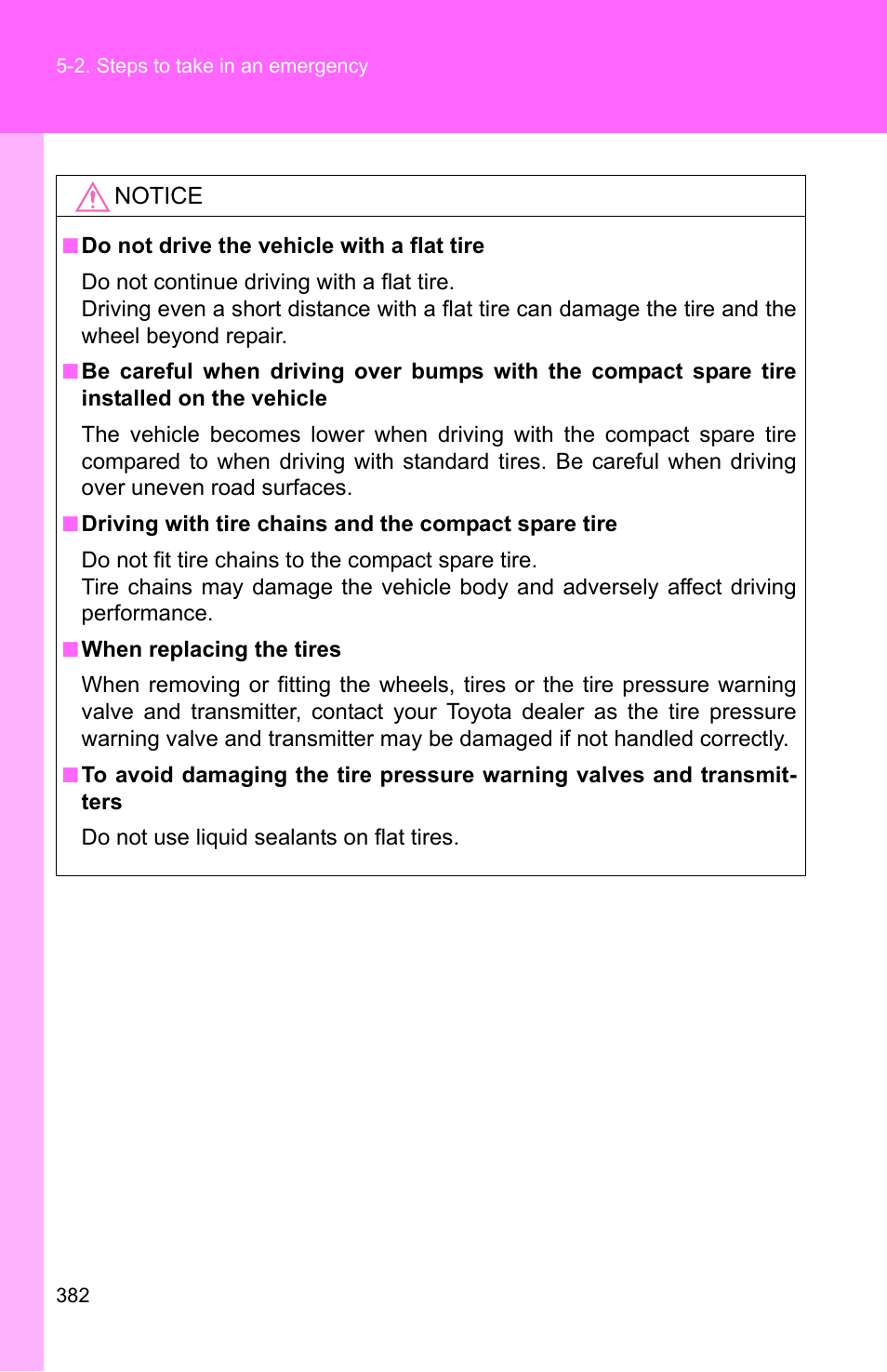 TOYOTA 2010 Matrix User Manual | Page 399 / 461