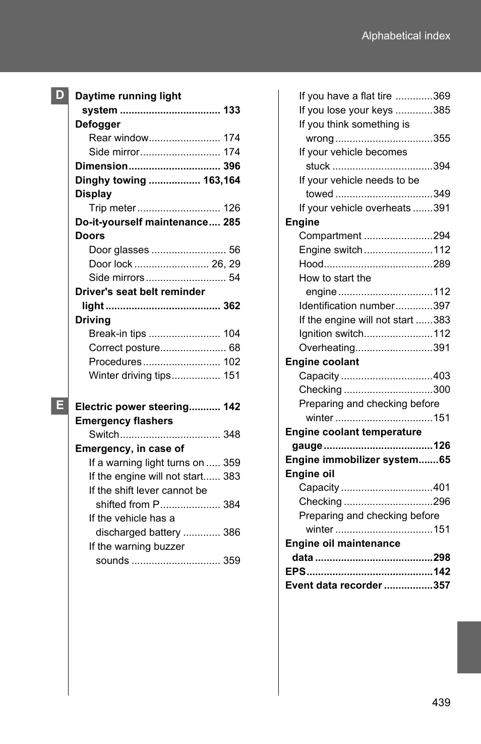 TOYOTA 2010 Matrix User Manual | Page 452 / 461
