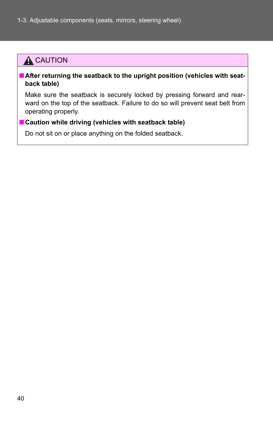 TOYOTA 2010 Matrix User Manual | Page 62 / 461