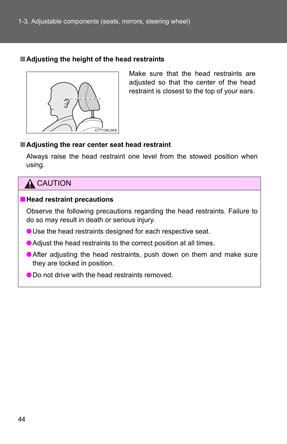 TOYOTA 2010 Matrix User Manual | Page 66 / 461