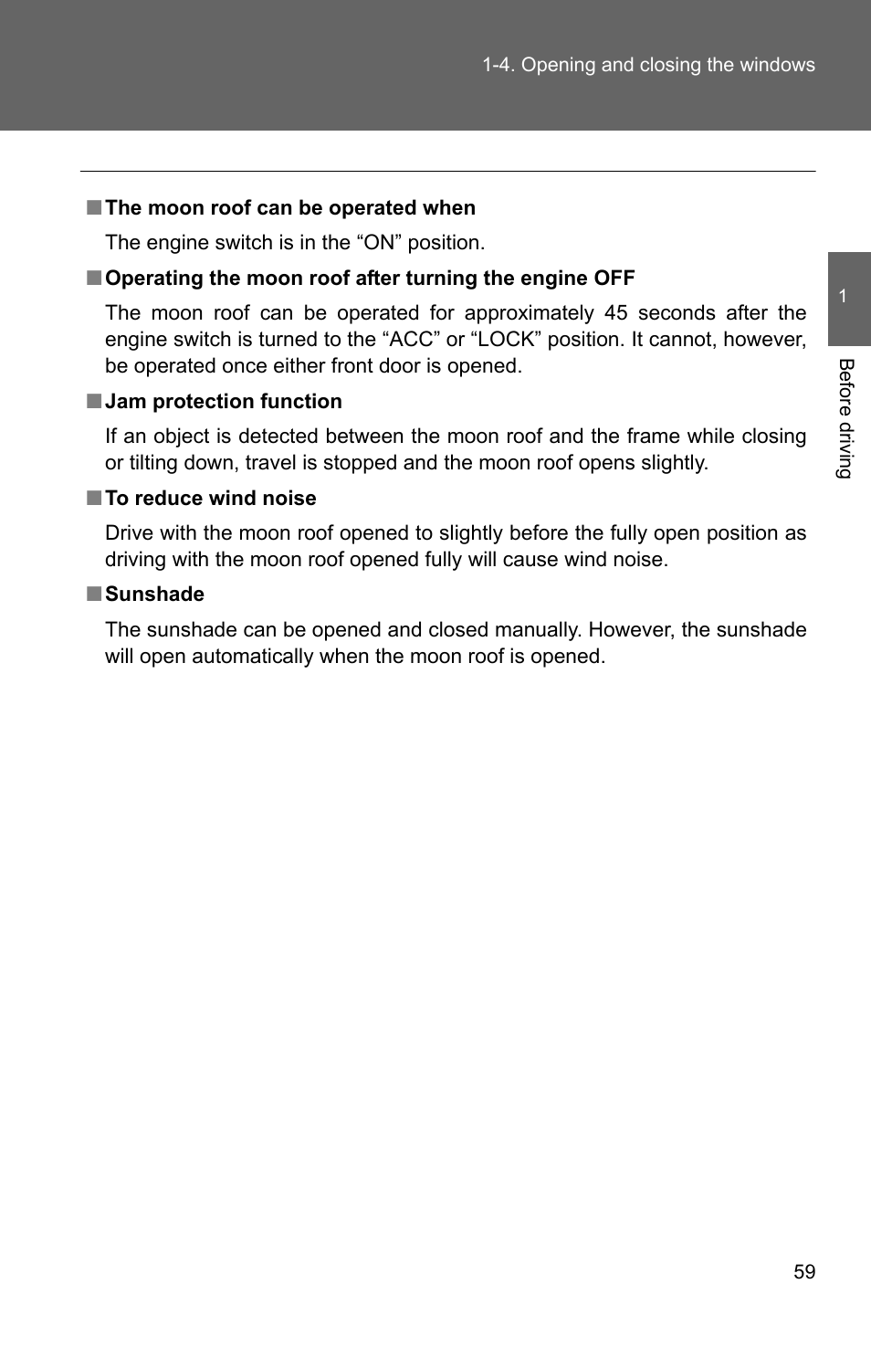 TOYOTA 2010 Matrix User Manual | Page 81 / 461