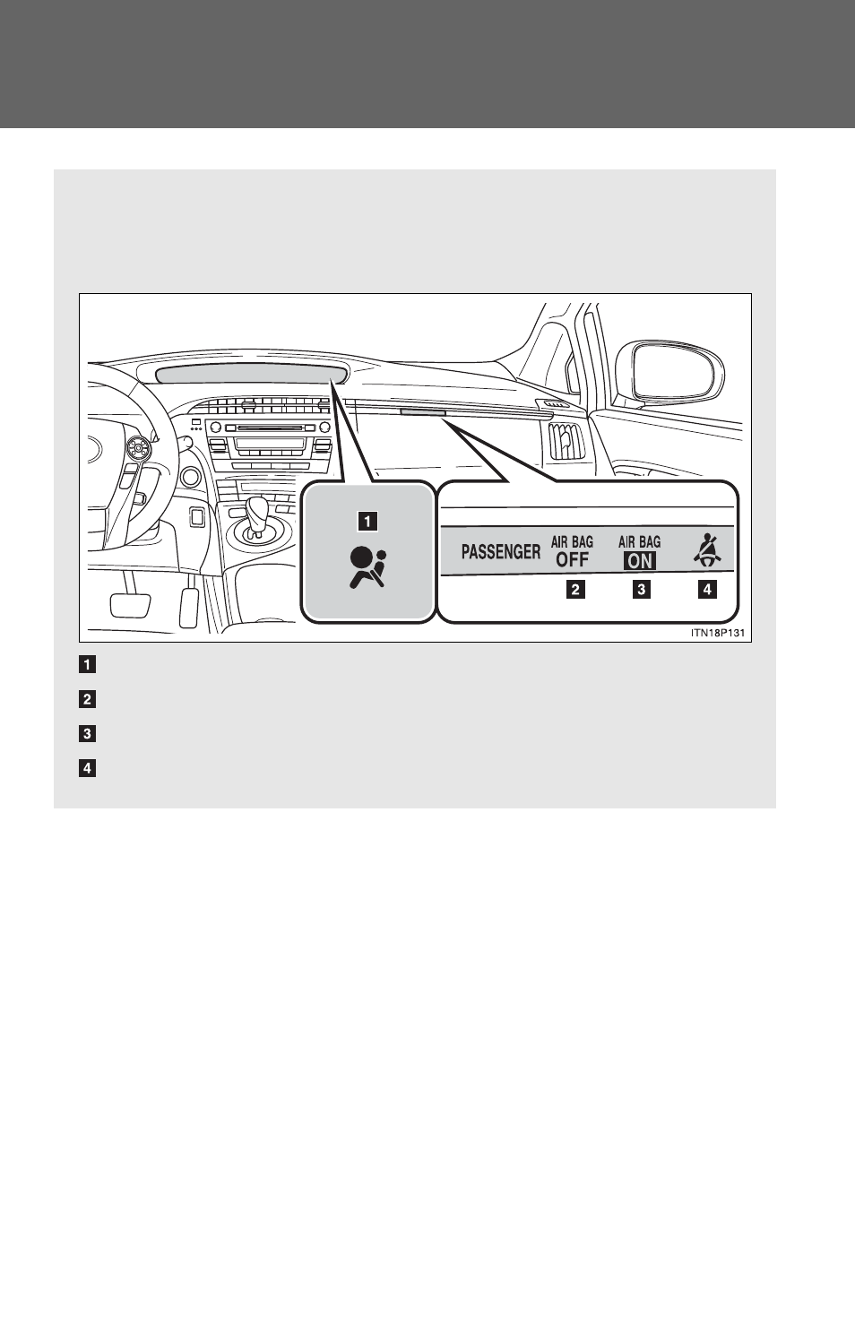 Front passenger occupant classification system | TOYOTA 2010 Prius User Manual | Page 153 / 635
