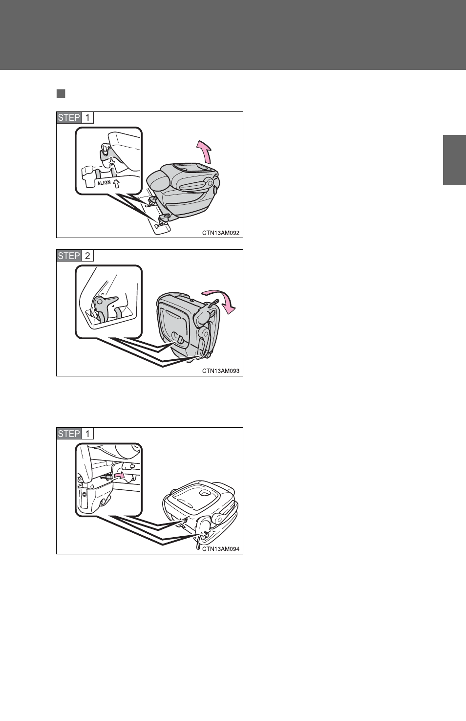 TOYOTA 2010 Sienna User Manual | Page 94 / 613