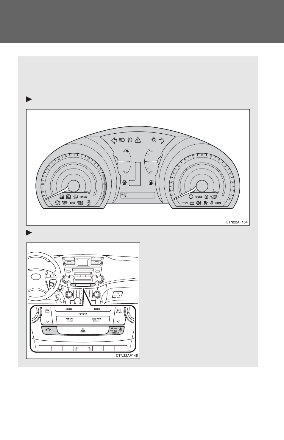 Indicators and warning lights | TOYOTA 2010 Highlander User Manual | Page 173 / 571