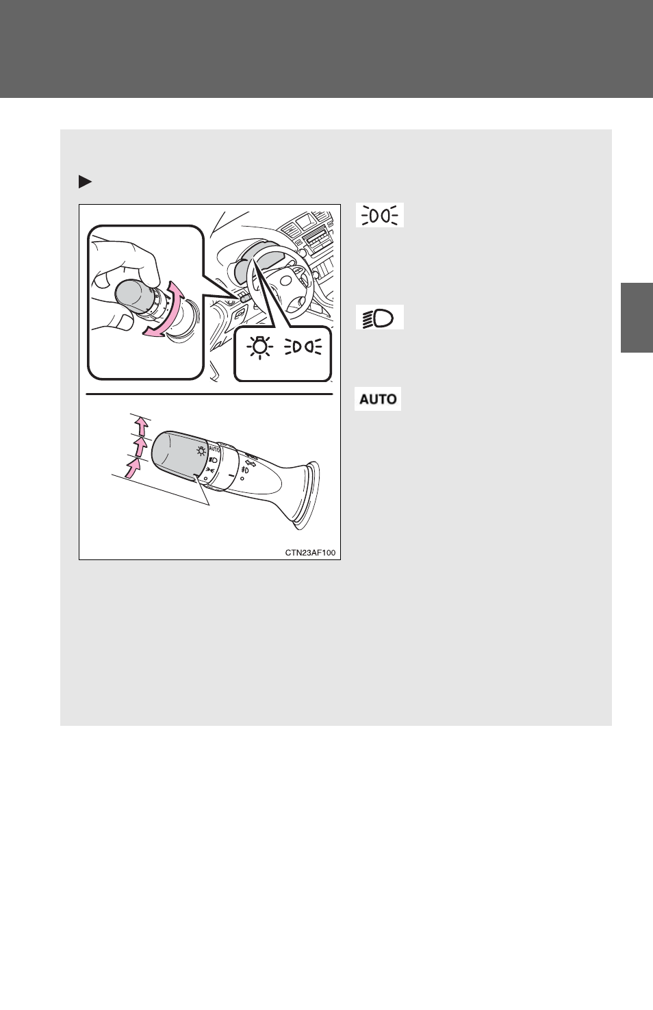 Sec_02-03, Headlight switch | TOYOTA 2010 Highlander User Manual | Page 186 / 571