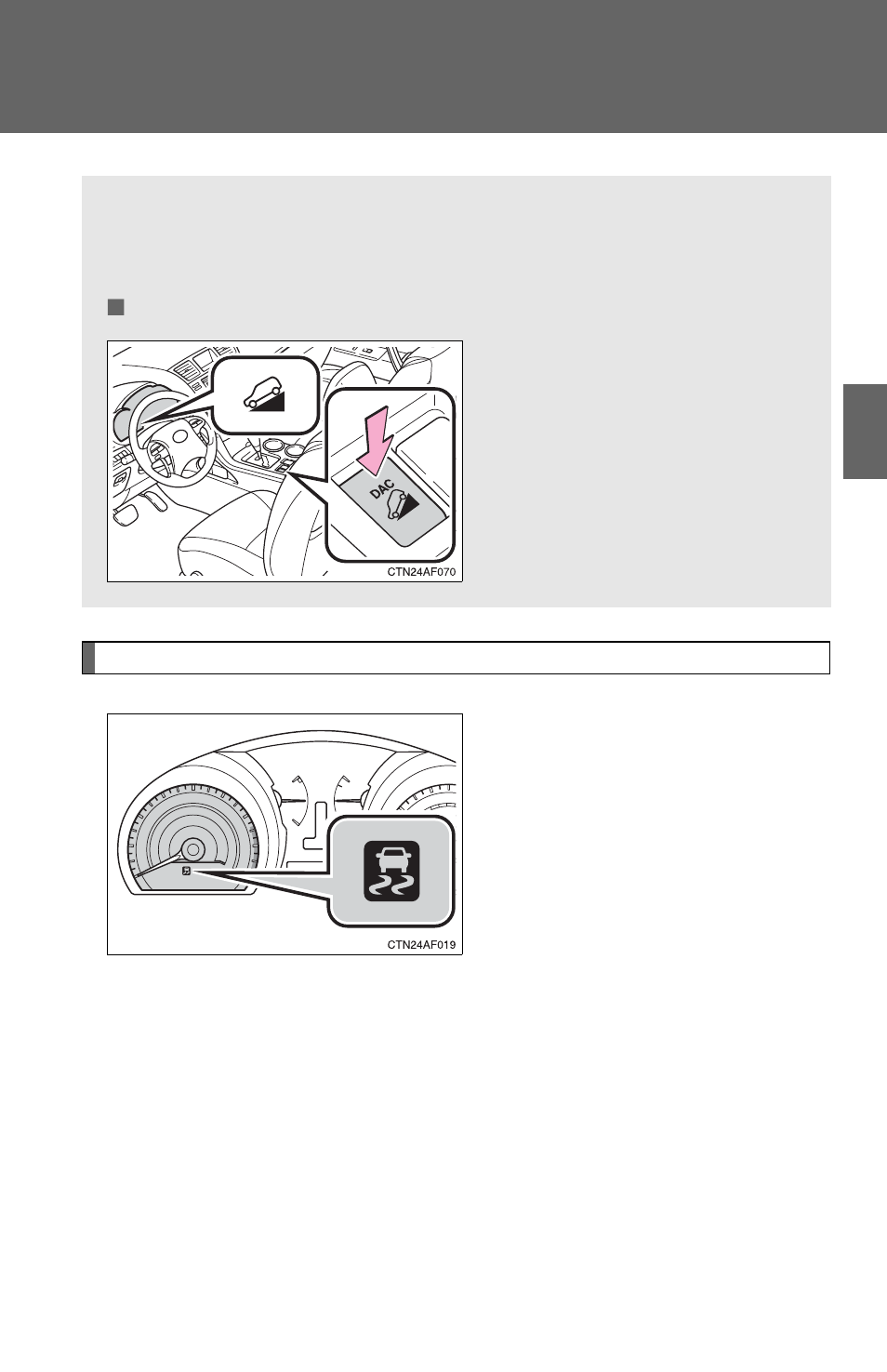 Downhill assist control system (4wd models only) | TOYOTA 2010 Highlander User Manual | Page 208 / 571